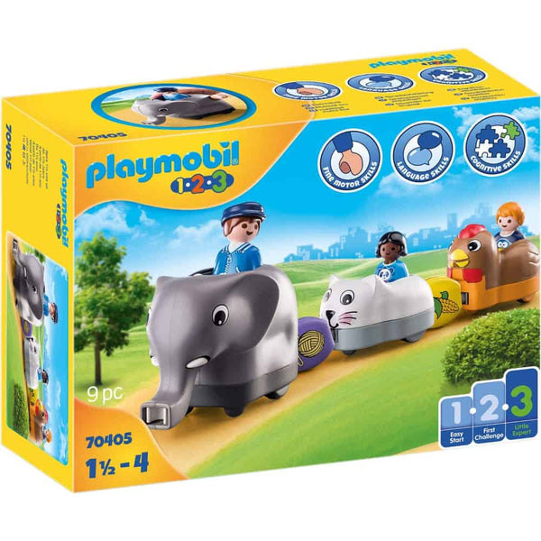 PLAYMOBIL 1.2.3 Animal Train 70405