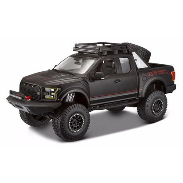 MAISTO Design Ed 1:24 Die-Cast 2017 Ford F-150 Raptor in Black